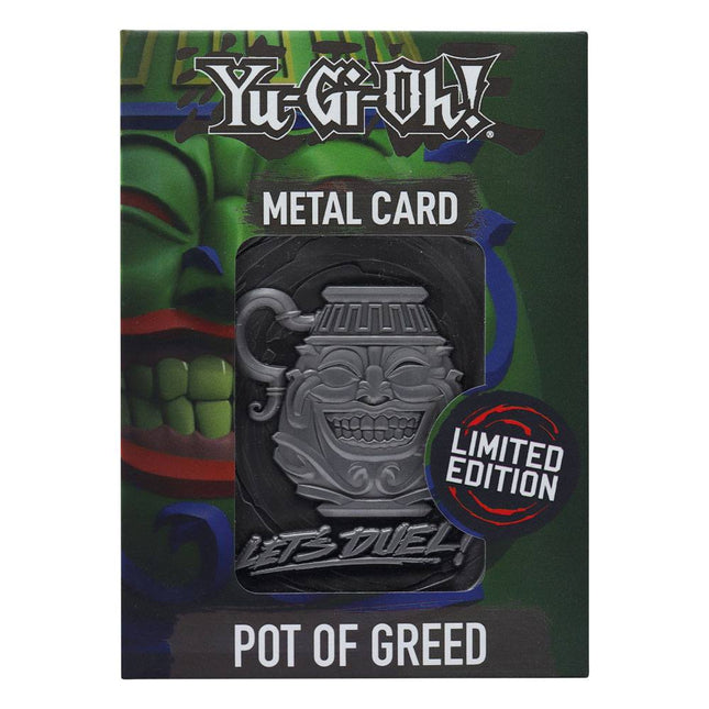 Metal Card Pot of Greed Limited Edition