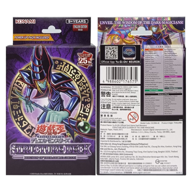 Structure Deck: Illusion of the Dark Magicians - Asian English
