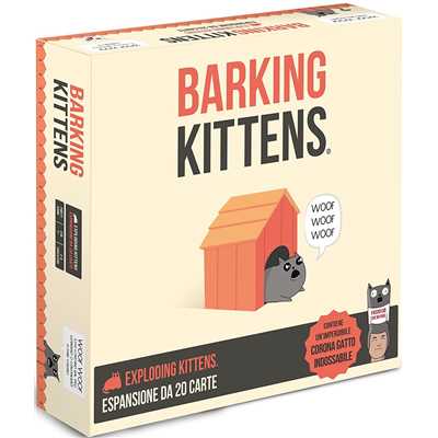 Barking Kittens – Espansione per Exploding Kittens (Edizione Italiana)