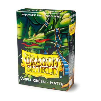 Sleeve Japanese Size – Matte Apple Green – Dragon Shield