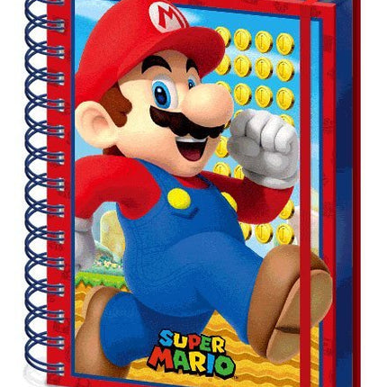 Super Mario 3D Notebook A5 - Mario