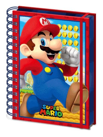 Super Mario 3D Notebook A5 - Mario