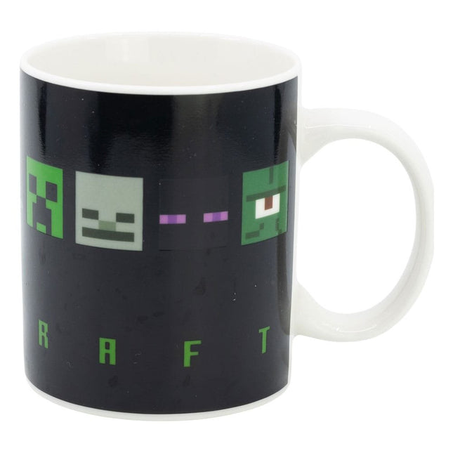Minecraft - Tazza Termosensibile Motivo Quadrato 325 ml