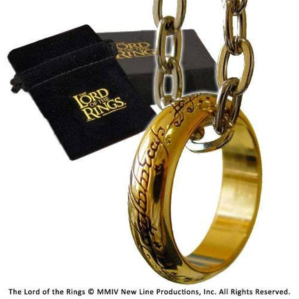 Lord of the Rings - The One Ring Gold Plated Necklace
