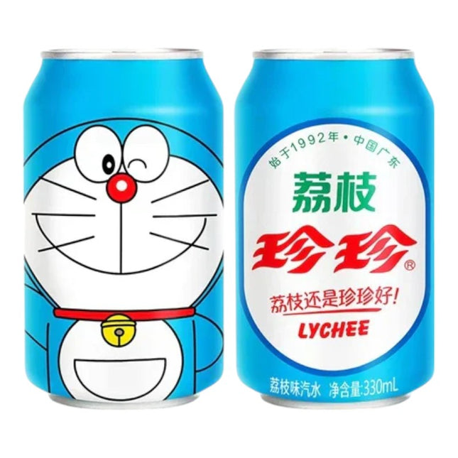 Doraemon - Qdol Bevanda Frizzante Gusto Litchi 330ml
