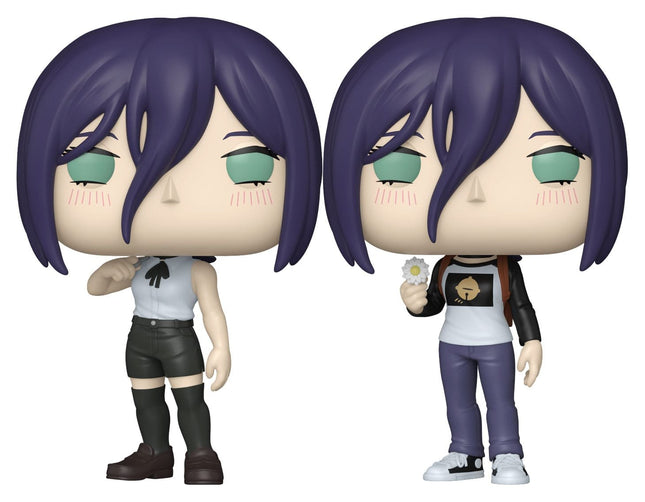 Chainsaw Man POP! Animation Vinyl Figures Reze with Chase 9 cm