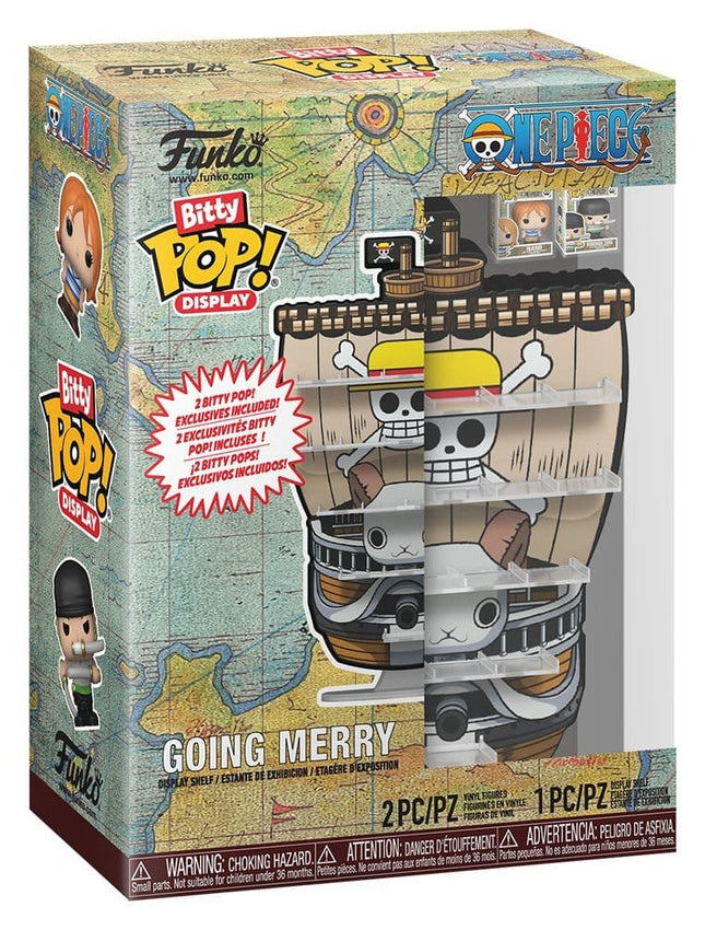 One Piece Bitty POP! Display Vinyl Figures - Going Merry Mini-Figurine