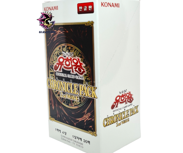 【新品未開封】遊戯王　20th 2st WAVE BOX シュリンク付き 20th Anniversary Pack 2st Wave (Chronicle Pack) - Box of 30
