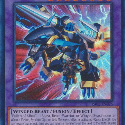 RA02-025u · Rindbrumm the Striking Dragon UR