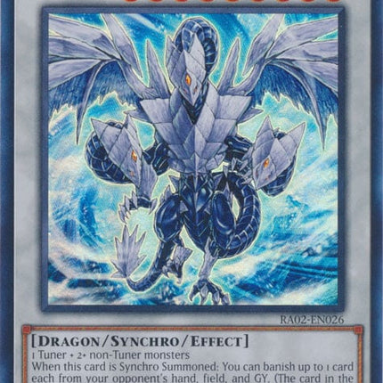 RA02-026u · Trishula, Drago della Barriera di Ghiaccio / Trishula, Dragon of the Ice Barrier UR (ITA)