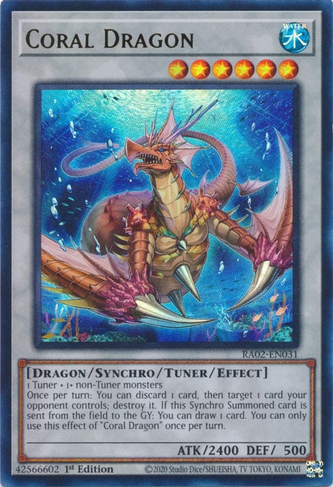RA02-031u · Drago Corallo / Coral Dragon UR (ITA)