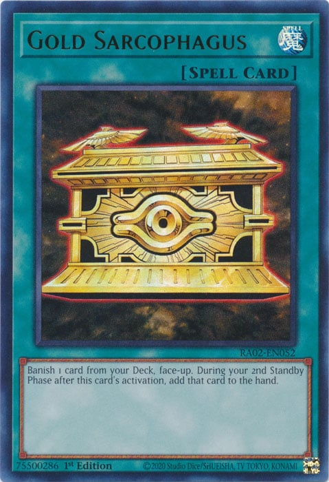 RA02-052u · Sarcofago d'Oro / Gold Sarcophagus UR