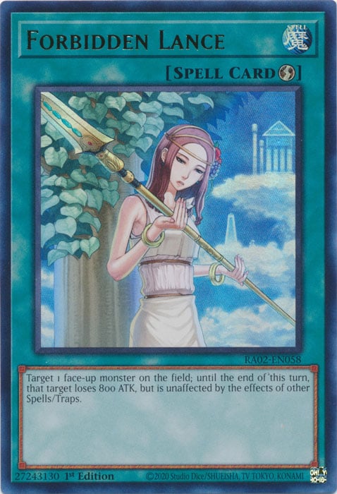 RA02-058u · Lancia Proibita / Forbidden Lance UR (ITA)