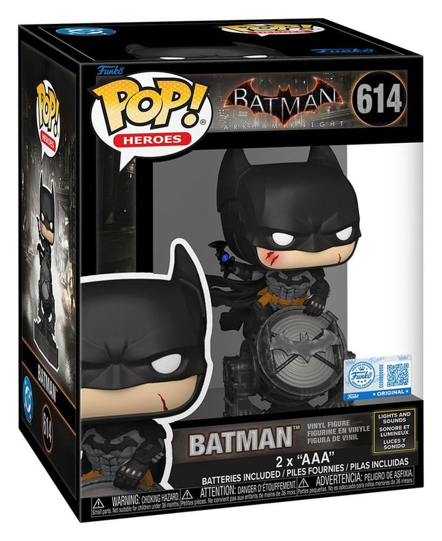 Batman Arkham Knight – POP! Supreme Heroes Batman #614 Limited Edition Light & Sound Funko