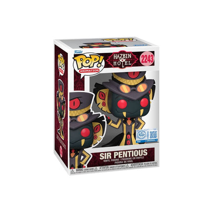 Hazbin Hotel POP! Animation Vinyl Figures Sir Pentious with Chase 9 cm