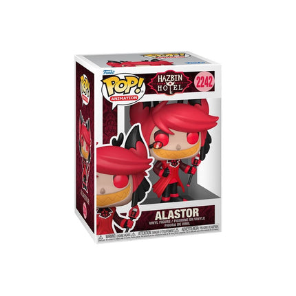 Hazbin Hotel POP! Vinyl Figures Alastor w/Chase 9 cm