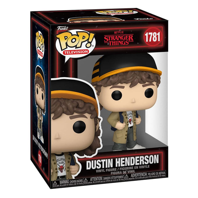 Stranger Things POP! Television Vinyl Figures Dustin Henderson 9 cm