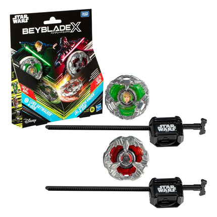 Beyblade X – Star Wars Collab Luke Skywalker 4-80B vs Darth Vader 4-60B