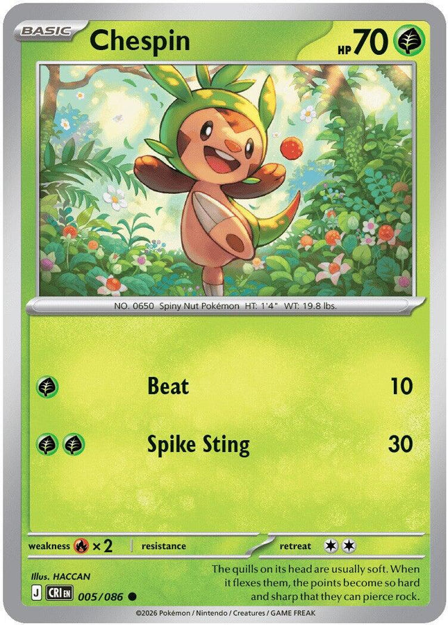 CRI-005 · Chespin (005/086) (ITA)