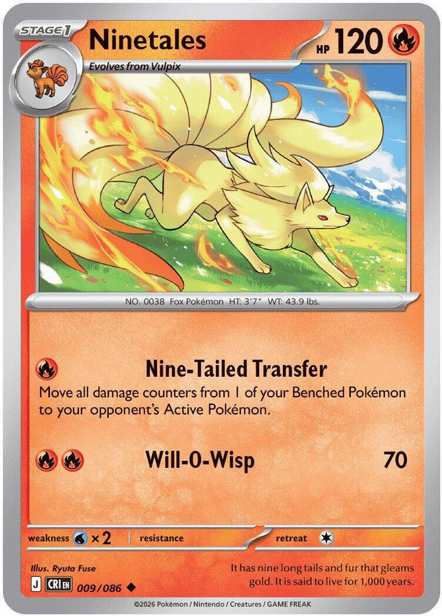 CRI-009 · Ninetales (009/086) (ITA)