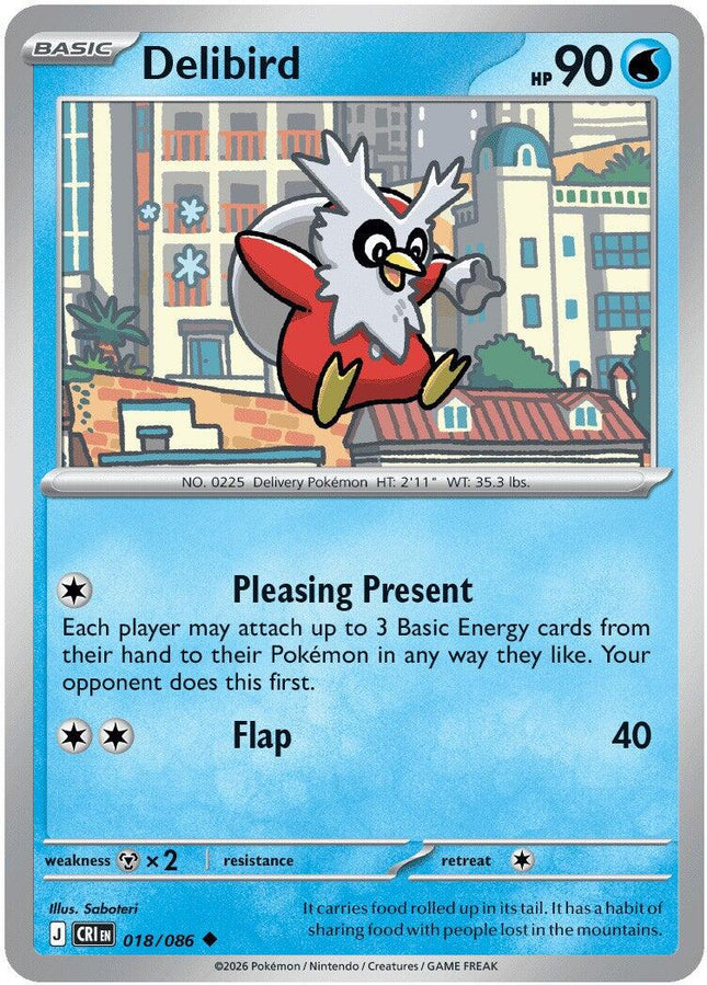 CRI-018 · Delibird (018/086) (ITA)