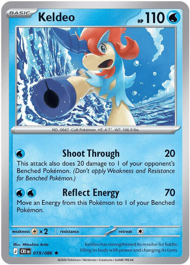 CRI-019 · Keldeo (019/086) (ITA)