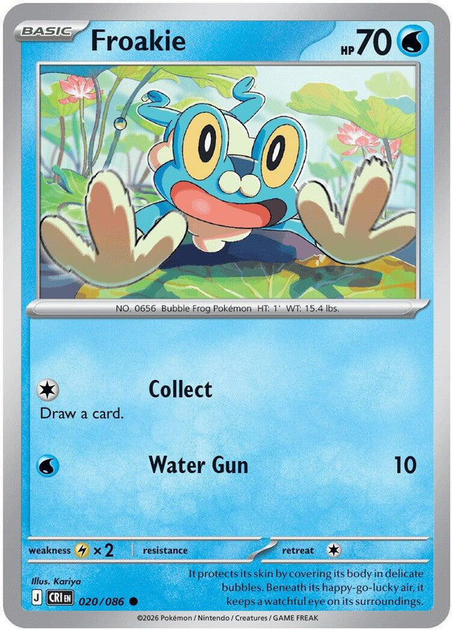 CRI-020 · Froakie (020/086) (ITA)