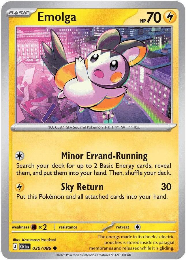 CRI-030 · Emolga (030/086) (ITA)