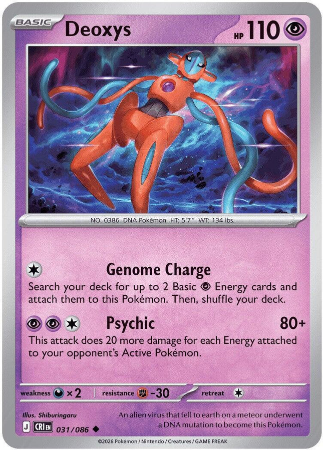 CRI-031 · Deoxys (031/086) (ITA)