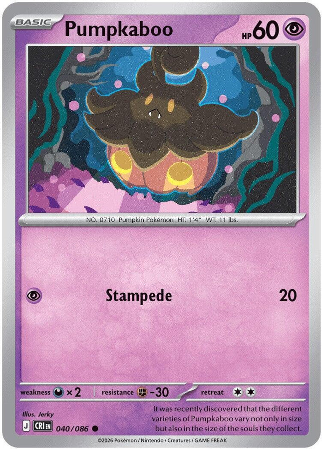 CRI-040 · Pumpkaboo (040/086) (ITA)