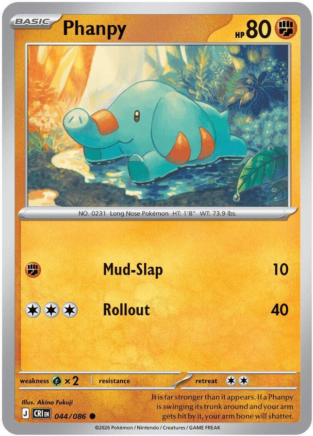 CRI-044 · Phanpy (044/086) (ITA)