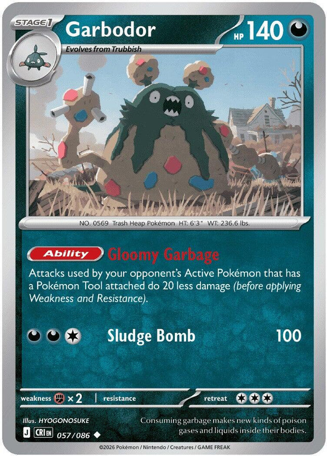 CRI-057 · Garbodor (057/086) (ITA)