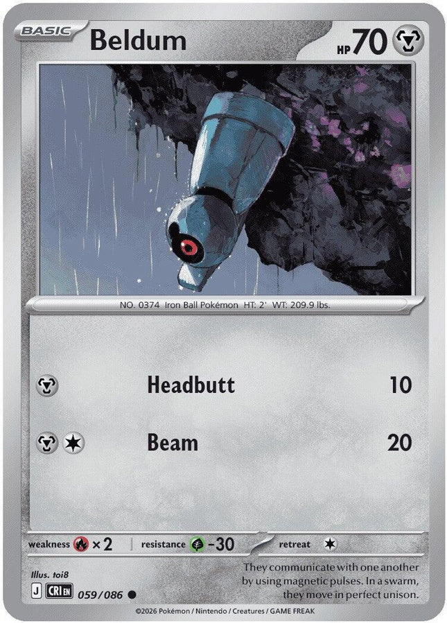 CRI-059 · Beldum (059/086) (ITA)