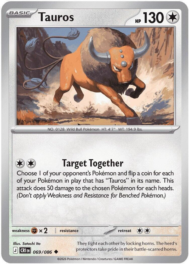 CRI-069 · Tauros (069/086) (ITA)