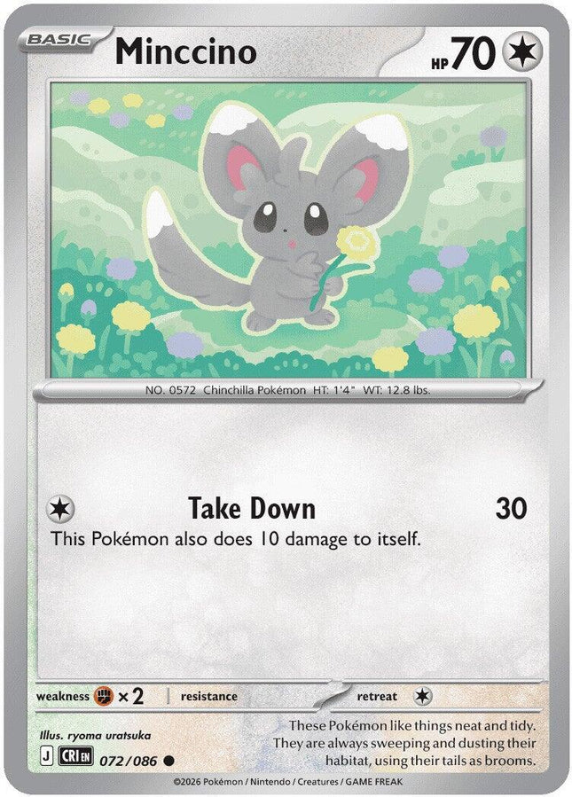 CRI-072 · Minccino (072/086) (ITA)