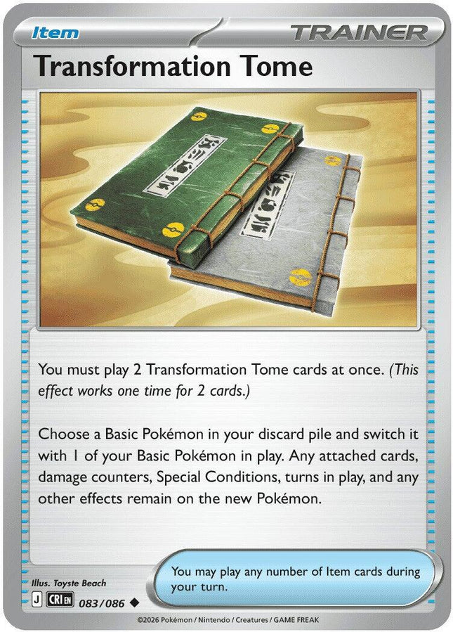 CRI-083 · Transformation Tome (083/086) (ITA)