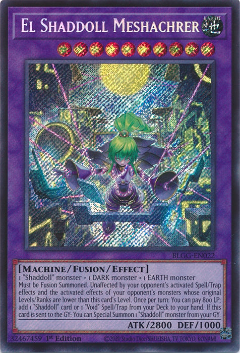 BLGG-022sec · El Shaddoll Meshachrer SCR (ITA)