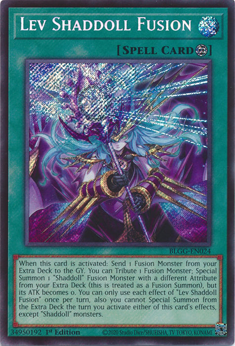 BLGG-024sec · Lev Shaddoll Fusion SCR (ITA)
