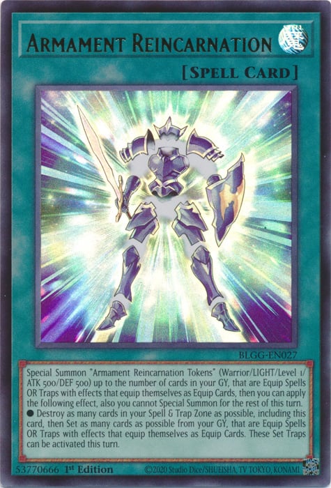 BLGG-027u · Armament Reincarnation UR (ITA)