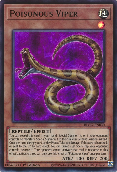 BLGG-030u · Poisonous Viper UR (ITA)