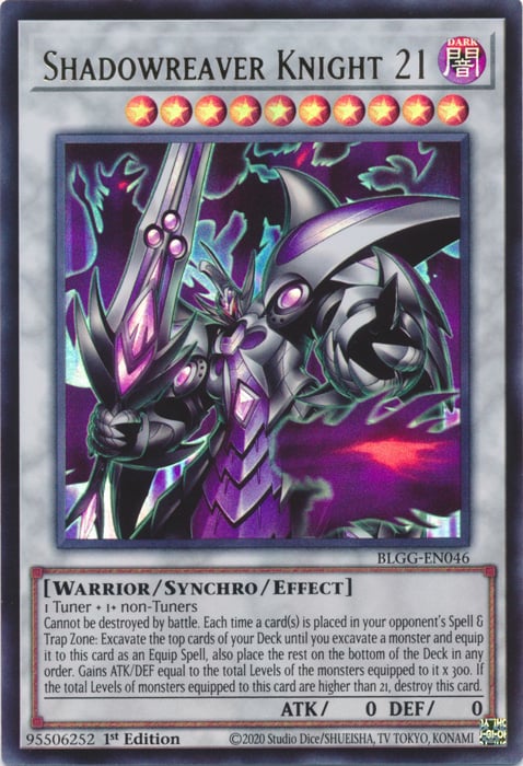 BLGG-046u · Shadowreaver Knight 21 UR (ITA)