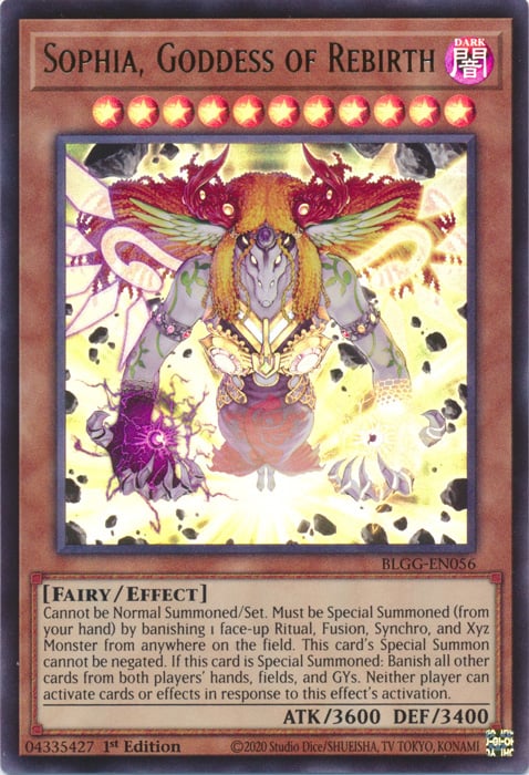 BLGG-056u · Sophia, Dea della Rinascita / Sophia, Goddess of Rebirth UR (ITA)
