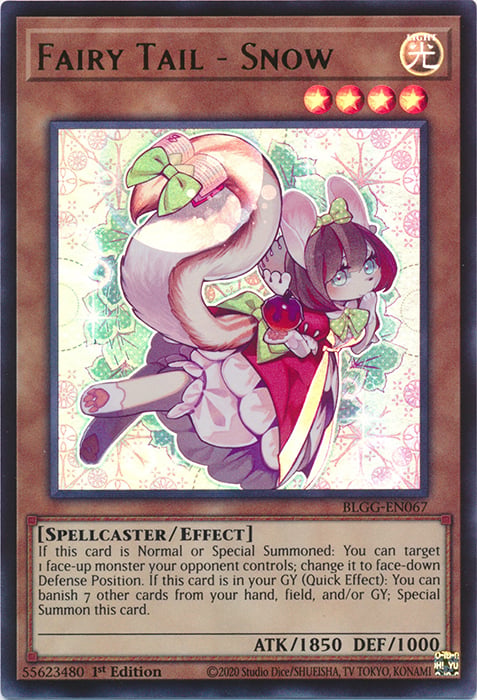 BLGG-067u · Codafavola - Neve / Fairy Tail - Snow UR (ITA)