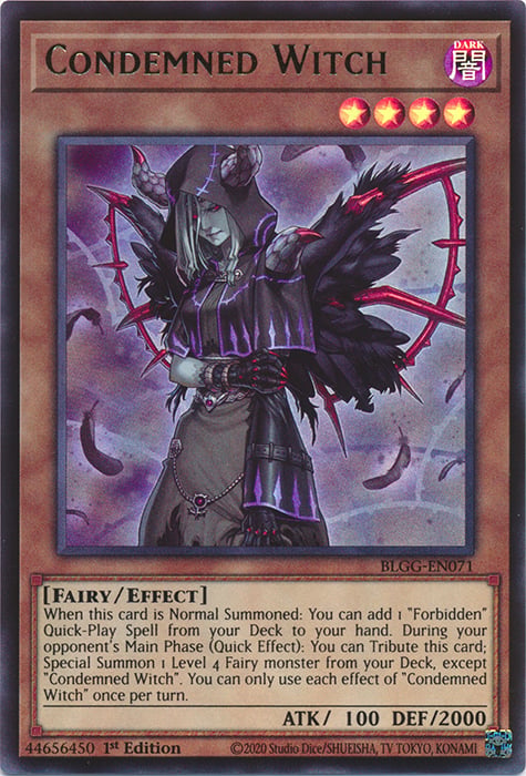BLGG-071u · Strega Condannata / Condemned Witch UR (ITA)