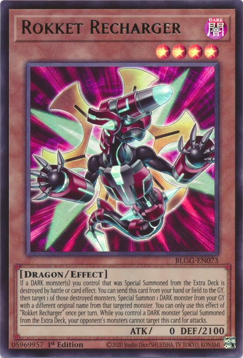 BLGG-073u · Caricabatterie Mizzile / Rokket Recharger UR (ITA)