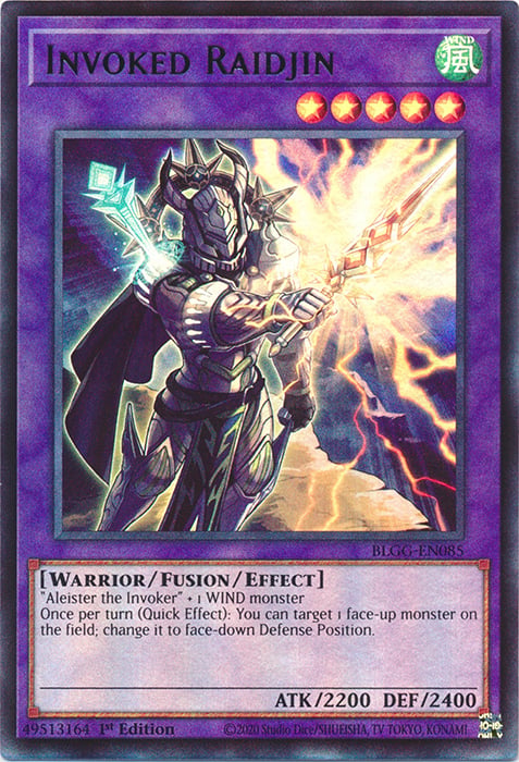 BLGG-085u · Raidjin Invokato / Invoked Raidjin UR (ITA)