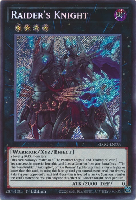 BLGG-099sec · Cavaliere Raid / Raider's Knight SCR (ITA)