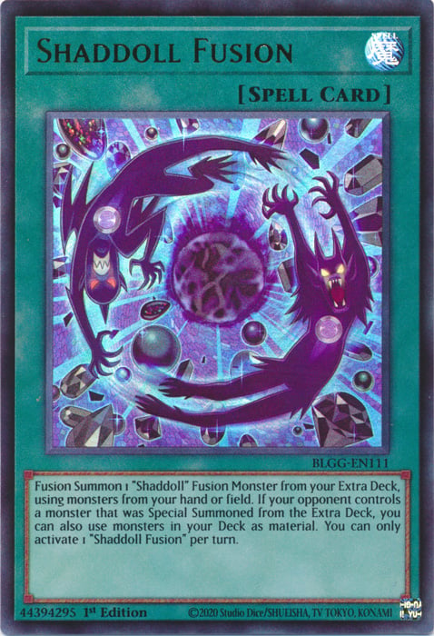 BLGG-111u · Fusione Bambolaombra / Shaddoll Fusion UR (ITA)