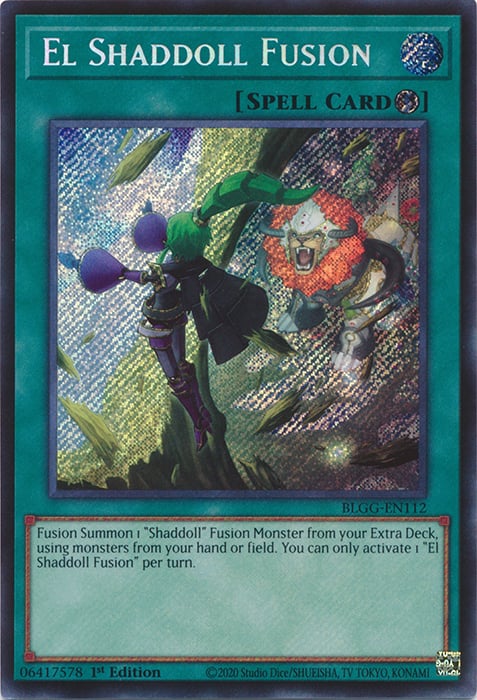 BLGG-112sec · Fusione El Bambolaombra / El Shaddoll Fusion SCR (ITA)