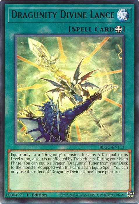 BLGG-113u · Lancia Divina Dragunità / Dragunity Divine Lance UR (ITA)